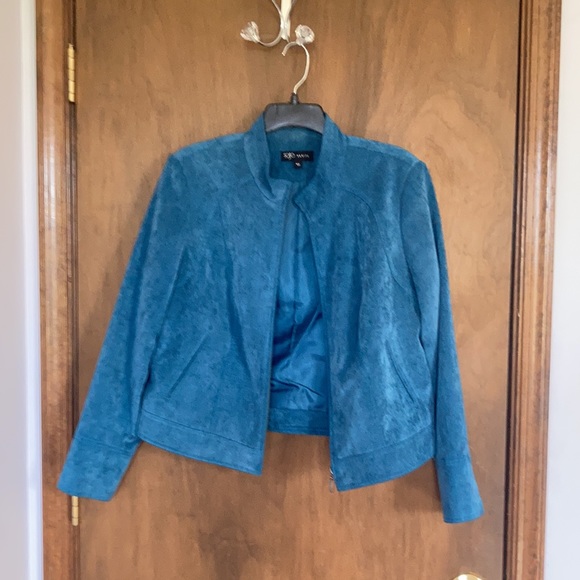 Vintage 90s  jacket lined hidden shoulder pads - Picture 14 of 17